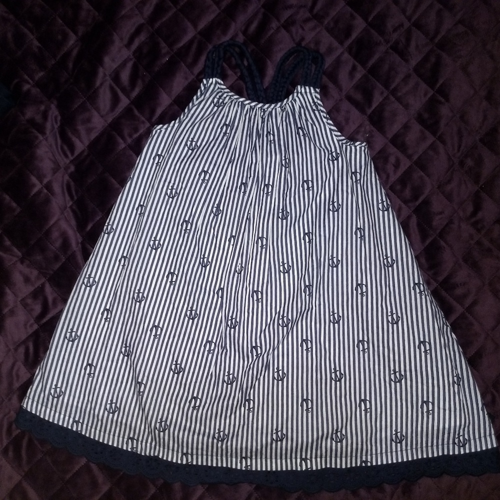 ✨🔥 NWT Grils Navy Blue Dress Size 7
